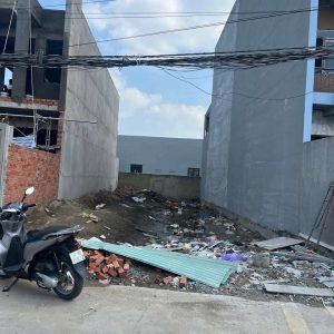 Đất thổ cư mặt tiền đường lê Thị Ty.